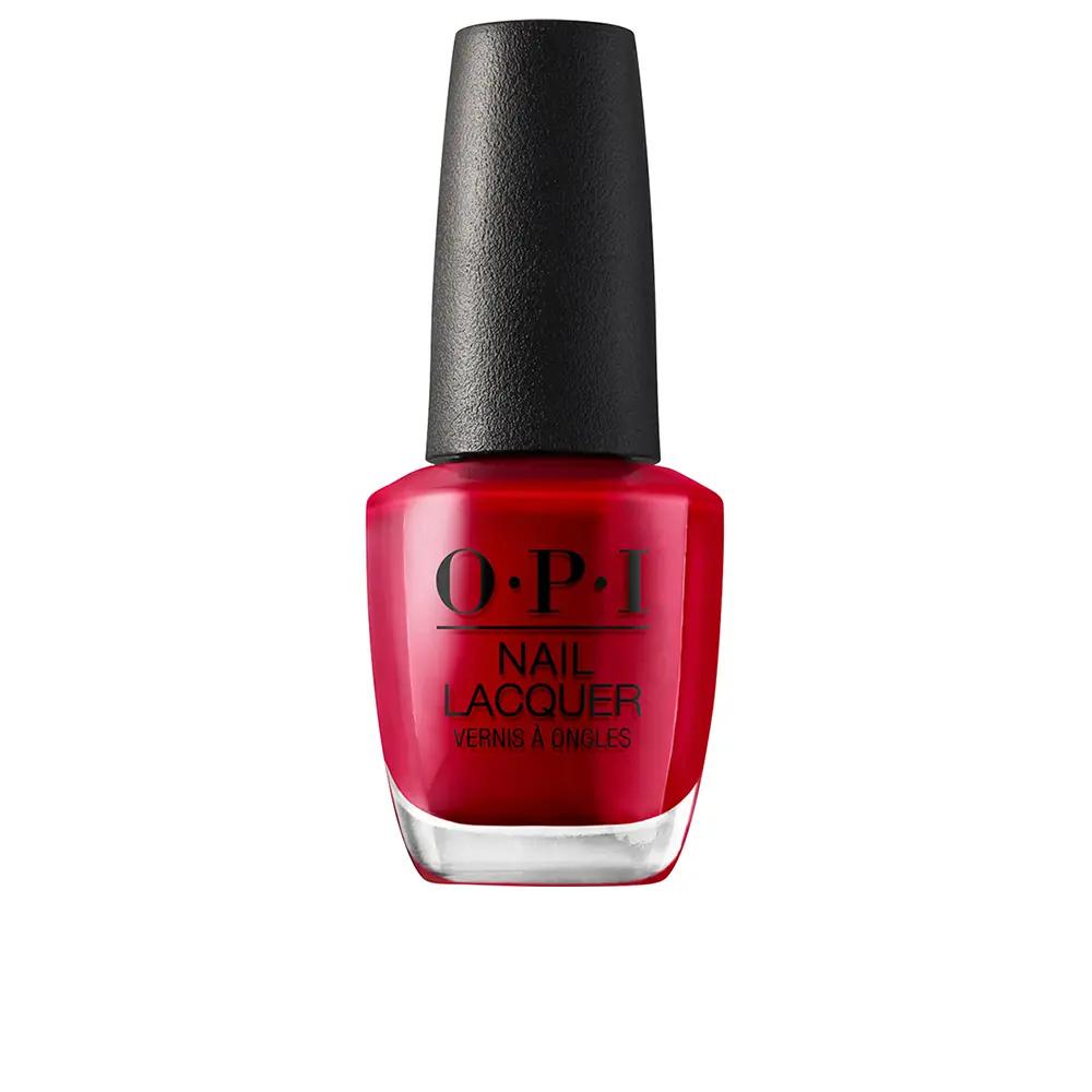 Opi nail lacquer color so hot it berns