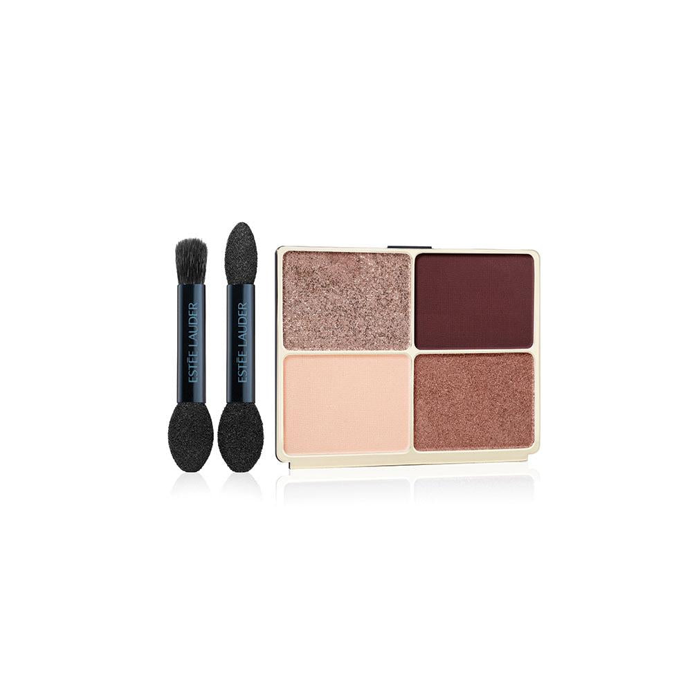 Estee lau. eyeshadow quads aubergine rec