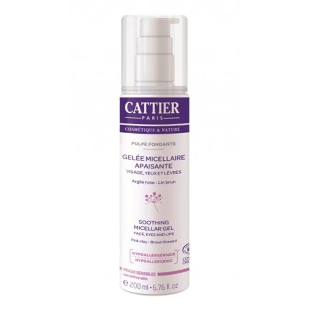 Cattier gel micelar calmante 200ml
