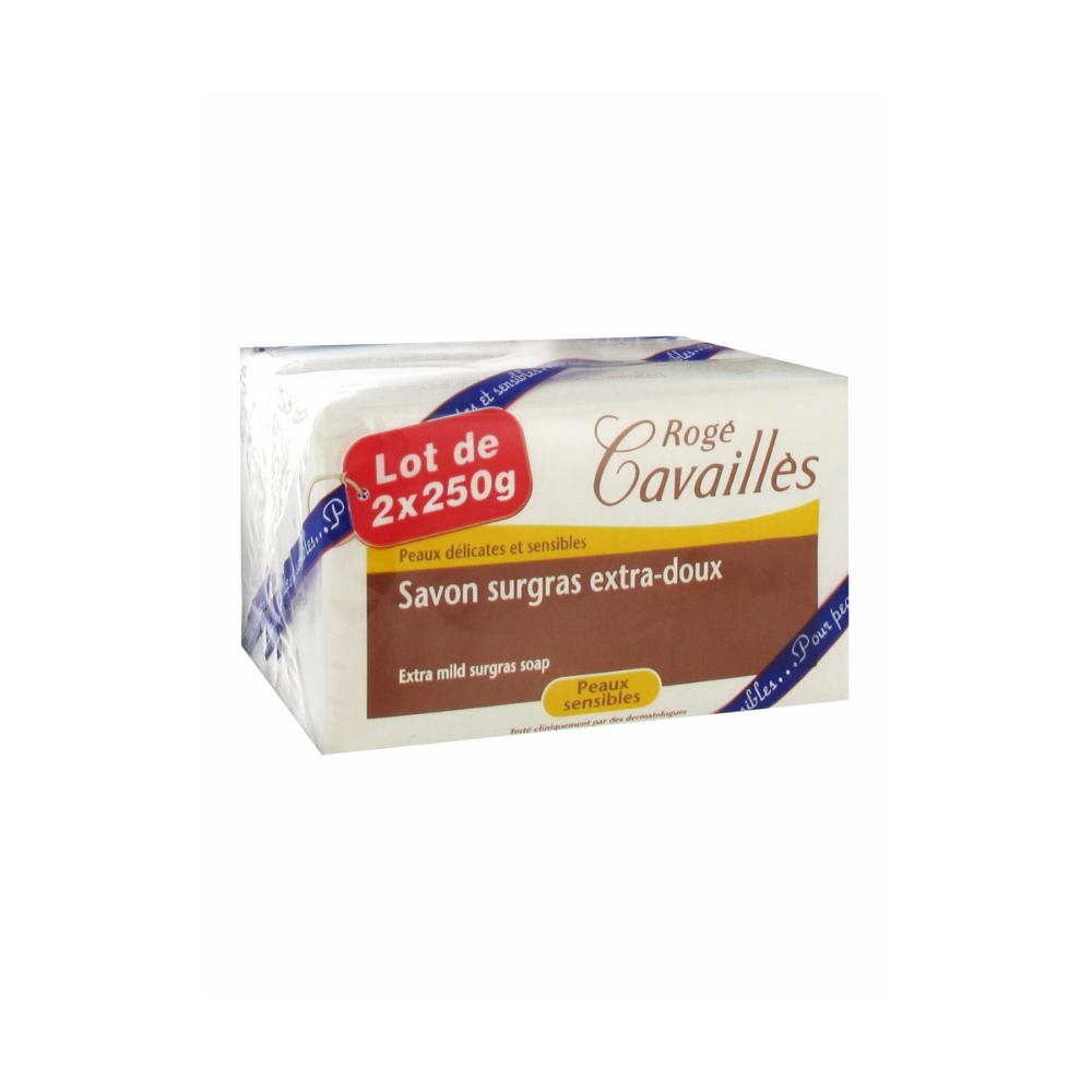 Roge cava. savon extra doux 2x250g