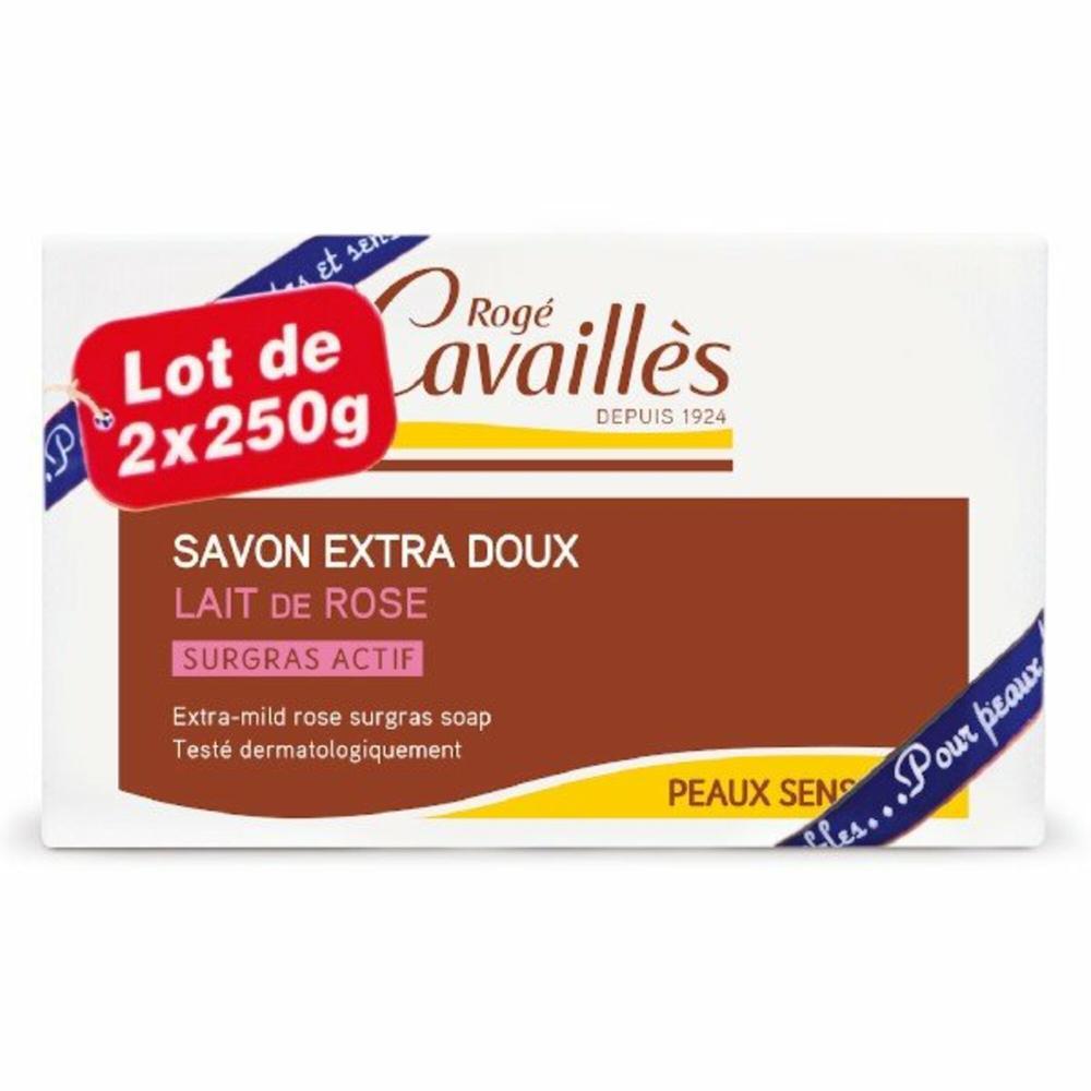 Roge cava. savon extra doux rose 2x250g