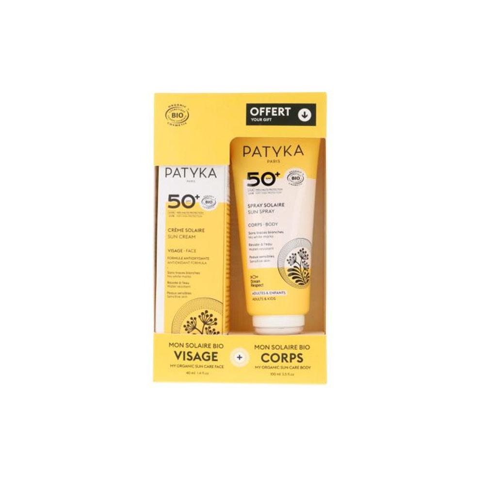 Patyka cr solaire visage spf50 40ml+corp