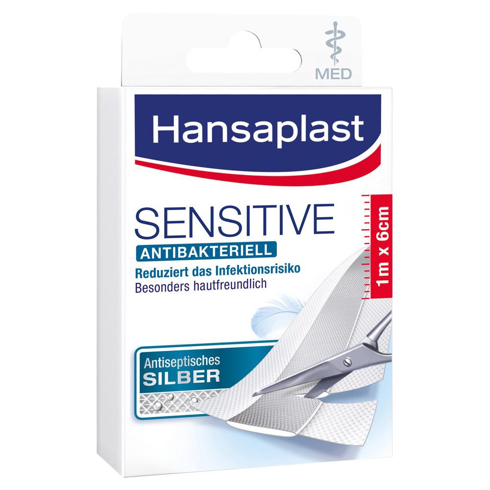 Hansaplast med sensitive tira 1x6 cm