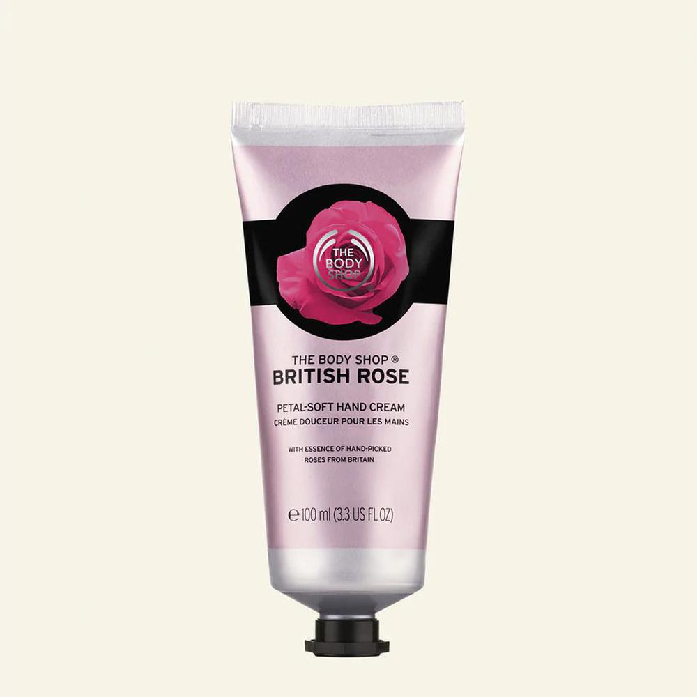 Body shop hand cream british rose 100ml