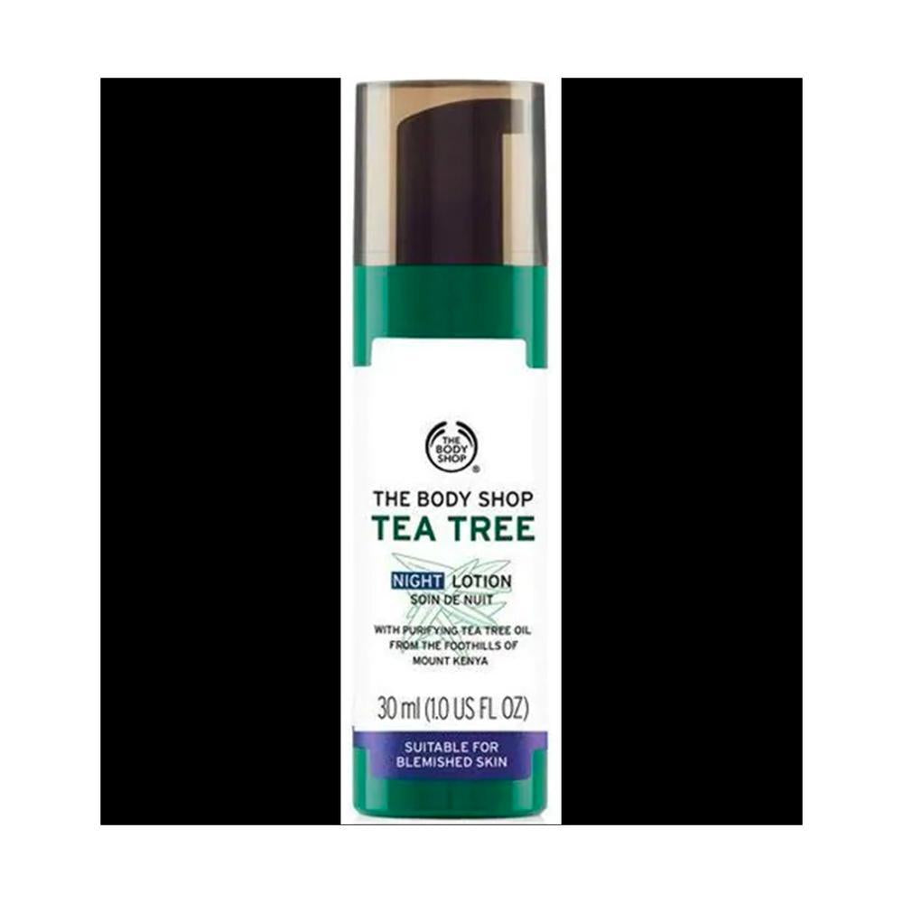 Body shop night lotion tea tree 30ml: