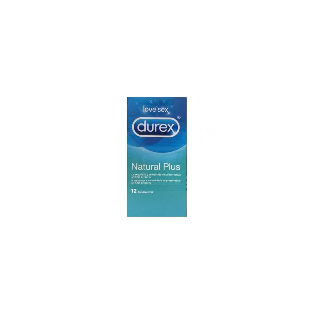 Durex natural plus 12 un.
