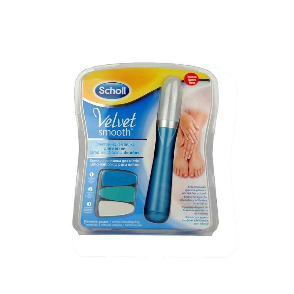 Scholl velvet smooth lima uñas