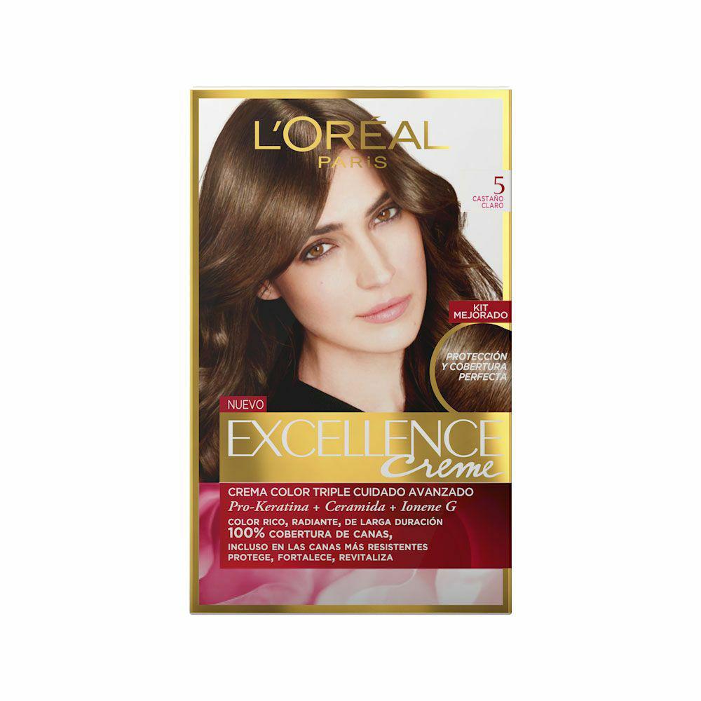 L'oreal excellence nº 5 castaño claro