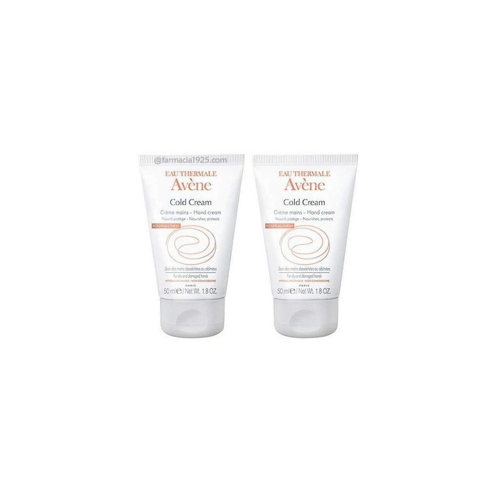 Avene cold cream mains 2x50ml: