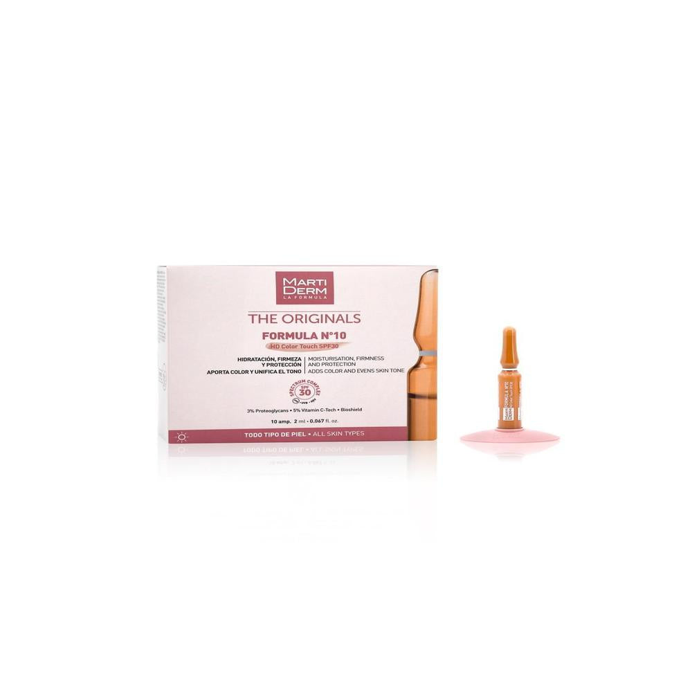 Martiderm fnº10 color touch spf30 30amp
