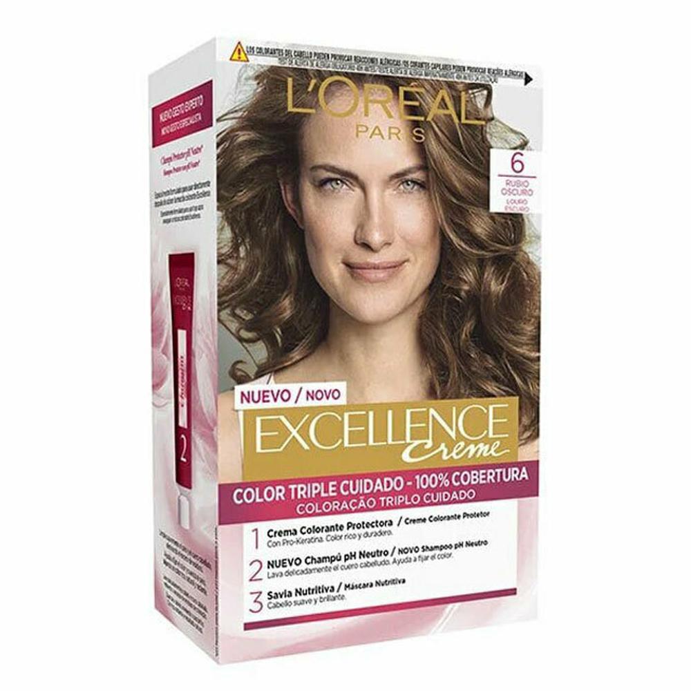 L'oreal excellence nº 6 rubio oscuro