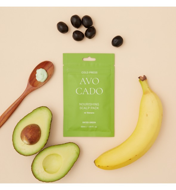 COLD PRESS AVOCADO NOURISHING SCALP PACK 50/200 ml