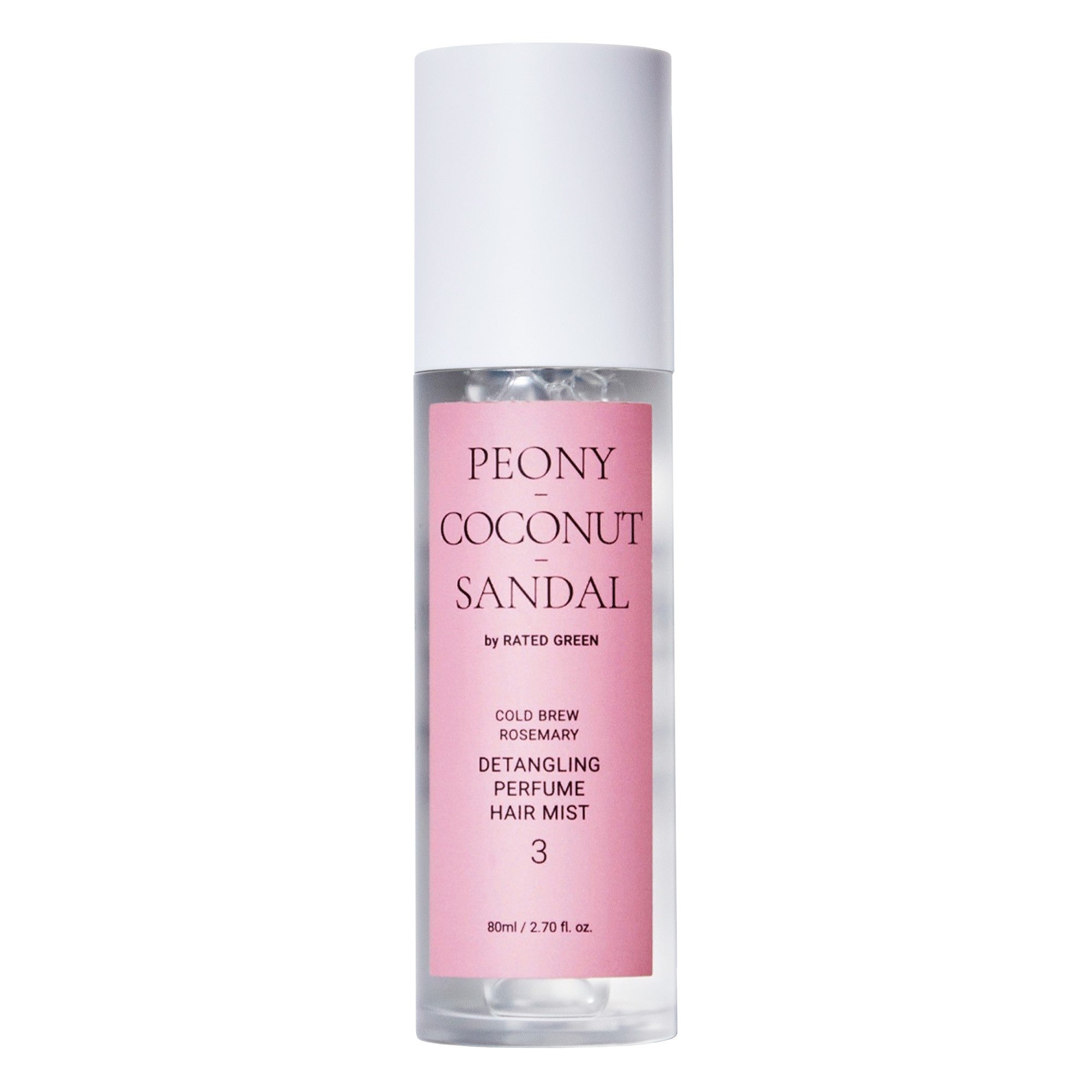 DETANGLING PERFUME HAIR MIST 03 (PEONY-COCONUT-SANDAL)