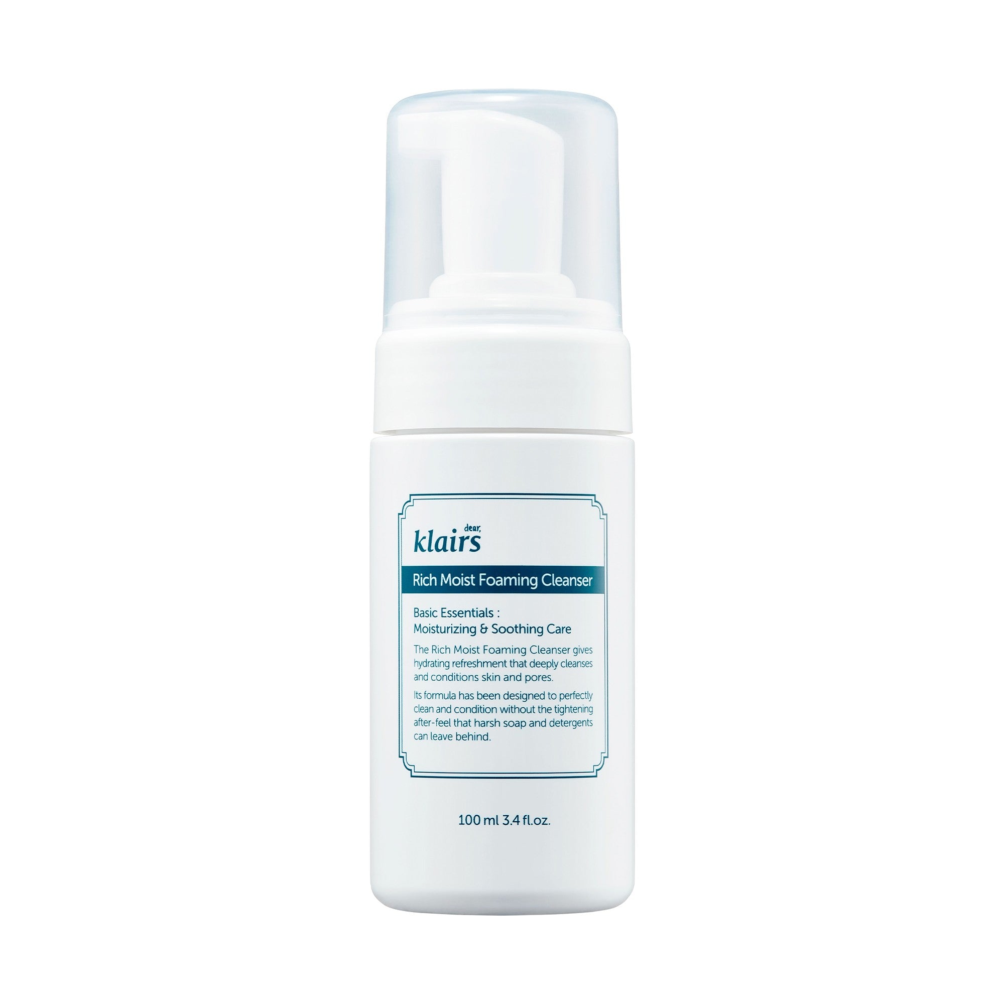 RICH MOIST FOAMING CLEANSER