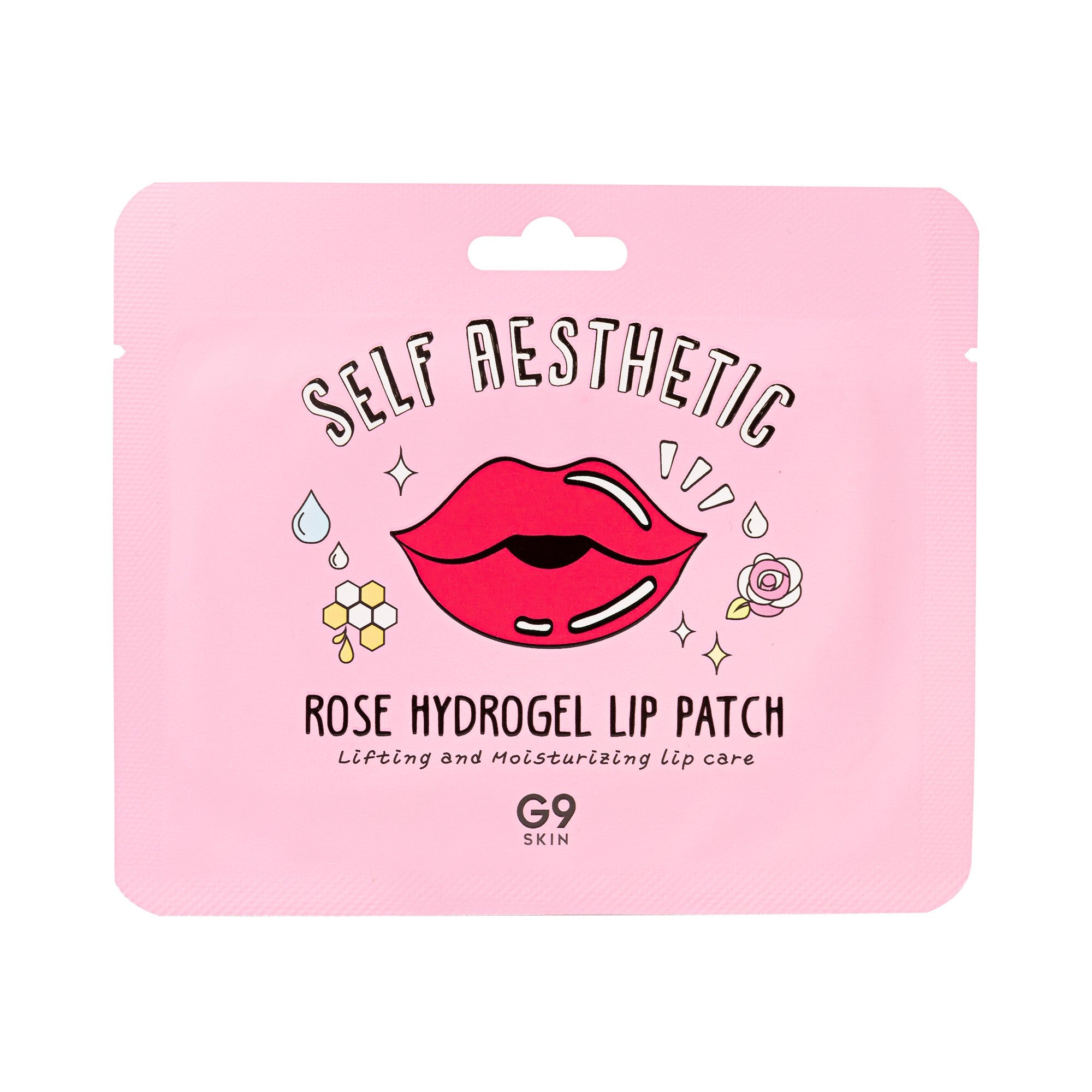 SELF AESTHETIC ROSE HYDROGEL LIP PATCH