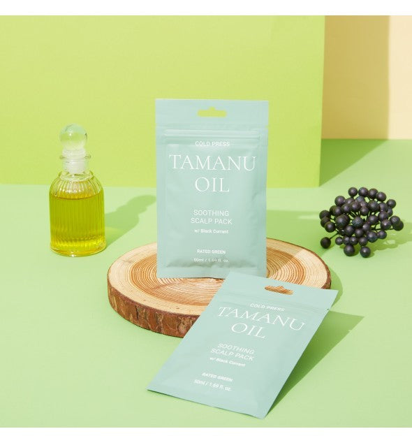 COLD PRESS TAMANU OIL SOOTHING SCALP PACK 50/200 ml